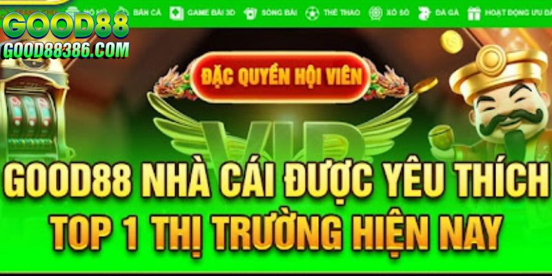 Good88 là sân chơi cá cược nổi tiếng