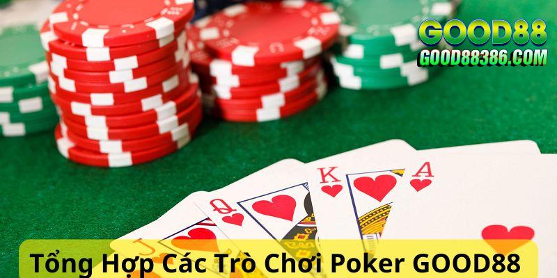 Điểm danh các game bài hấp dẫn và chất lượng tại GOOD88